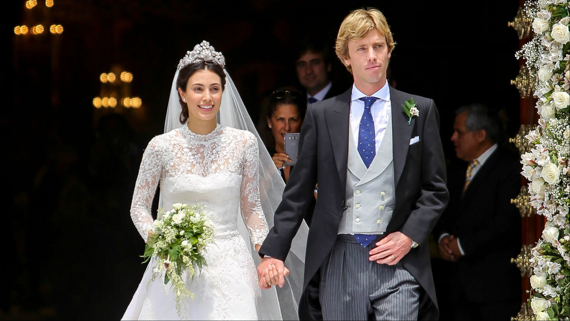 Recordamos el vestido de novia de Sassa de Osma para su boda en Lima, con guiños a Grace Kelly