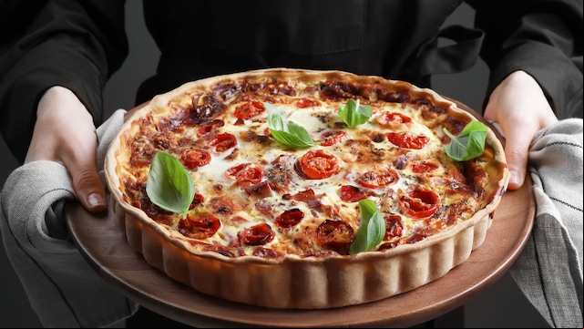 Tarta salada de tomates