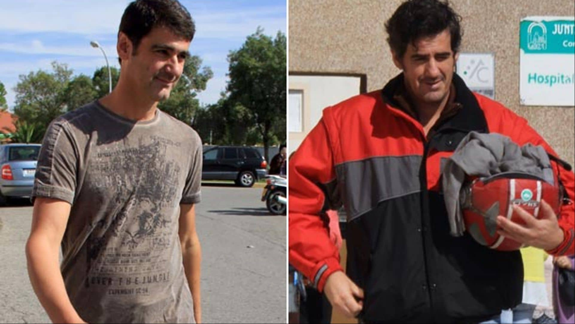 Humberto Janeiro arropado por sus hijos tras su operación