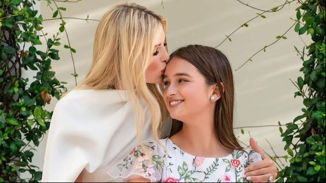 Ivanka Trump con su hija Arabella Rose