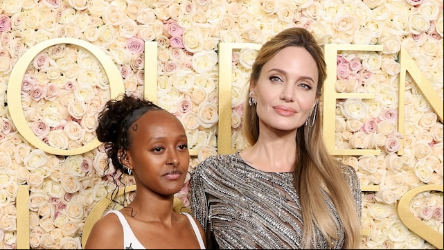 Angelina Jolie con su hija Zahara