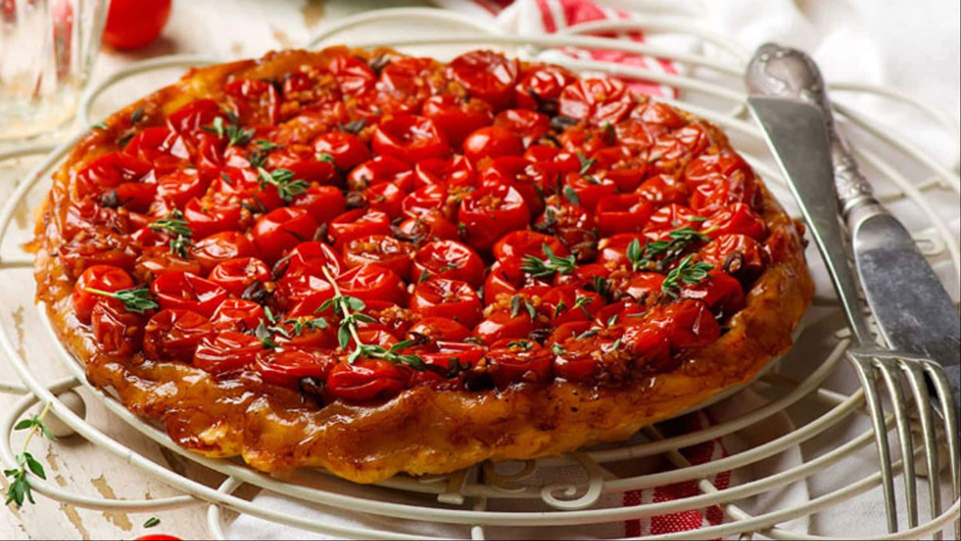 Tartas 'tatin' de verduras, igual de ricas que las de fruta