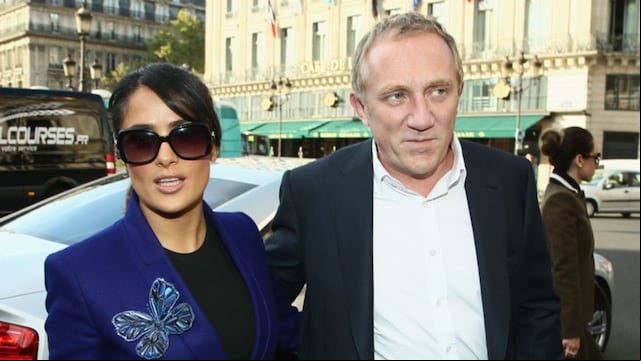 salma francois henri pinault in paris t