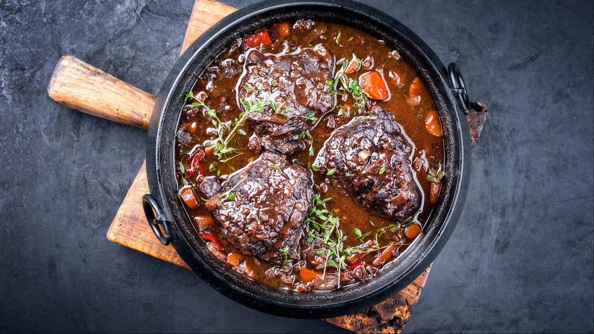 Carrilleras al vino tinto: la receta más tradicional