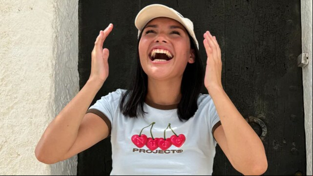 nude project camiseta con cerezas