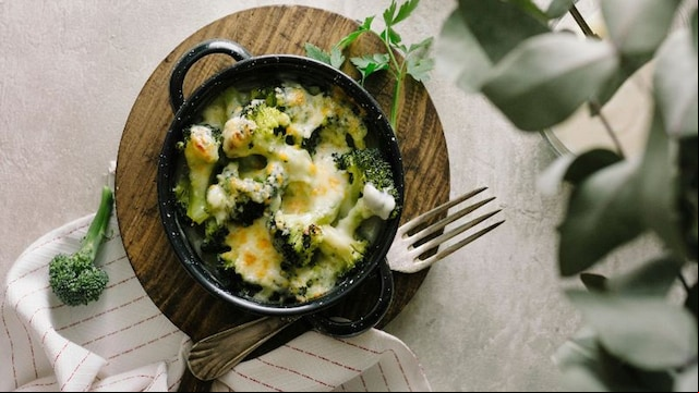 brocoli gratinado al horno