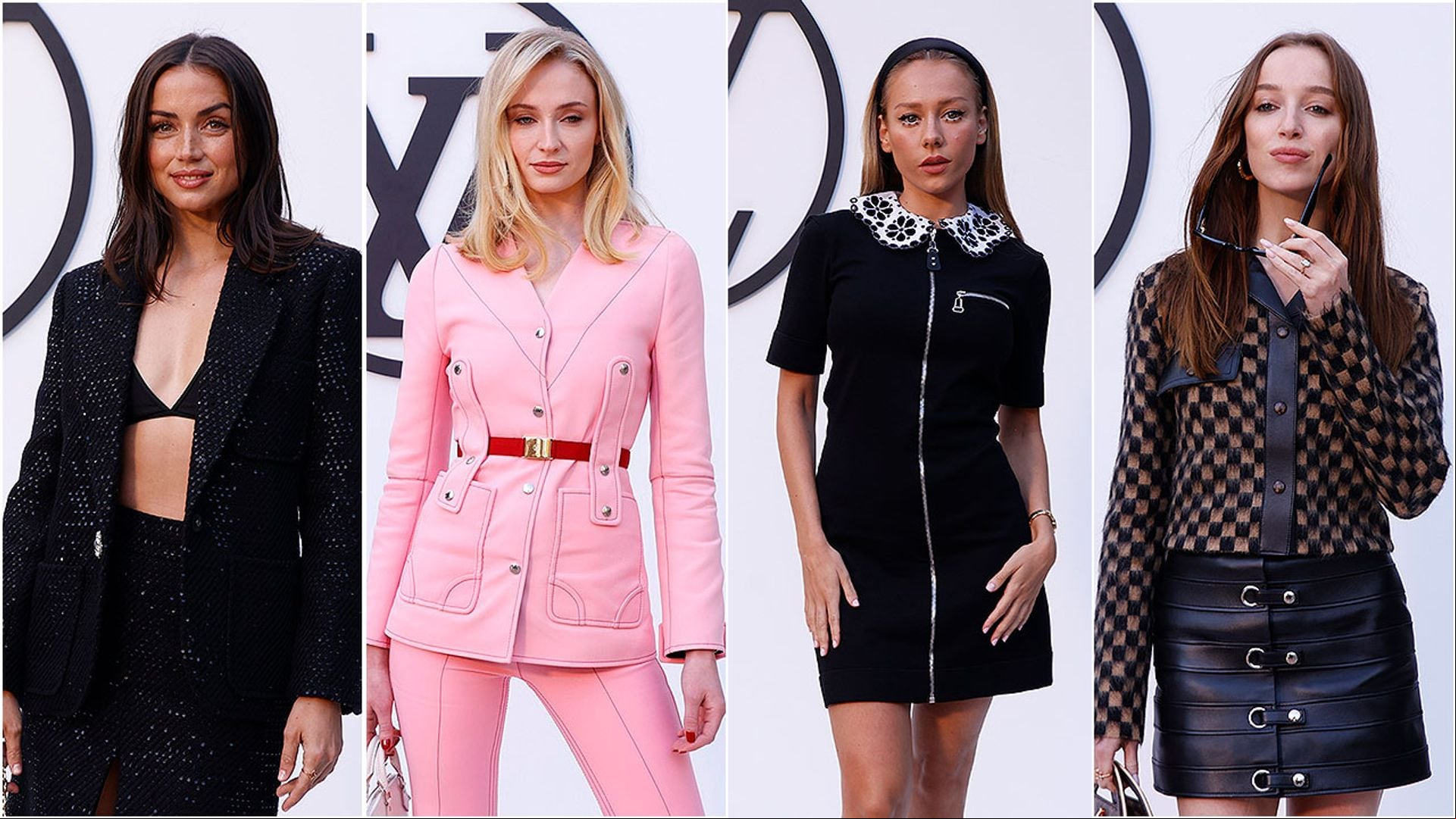 Ana de Armas, Sophie Turner y Marta Ortega, entre los asistentes al espectacular desfile Crucero de Louis Vuitton en Barcelona