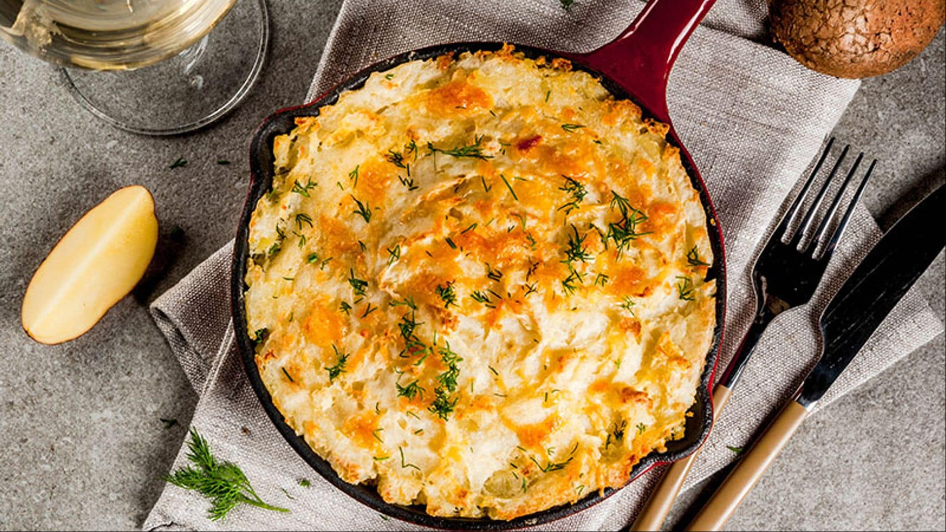 Pastel de pollo de corral