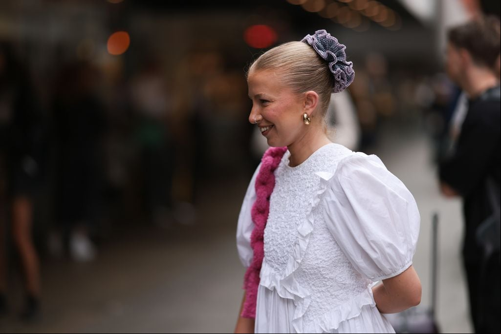 Coletero scrunchie streetstyle