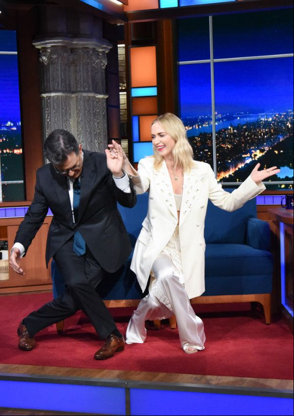 colbertlateshow emily blunt a