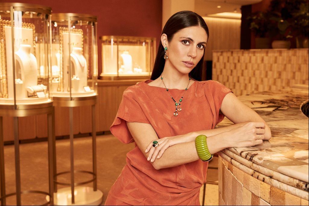 Ana Cristina Portillo en la reapertura de la boutique de Rabat en Valencia