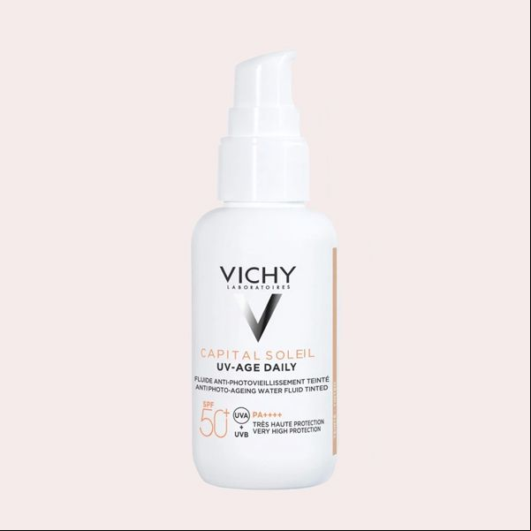 Vichy Capital Soleil UV-AGE Antienvejecimiento Fluid Color SPF50+