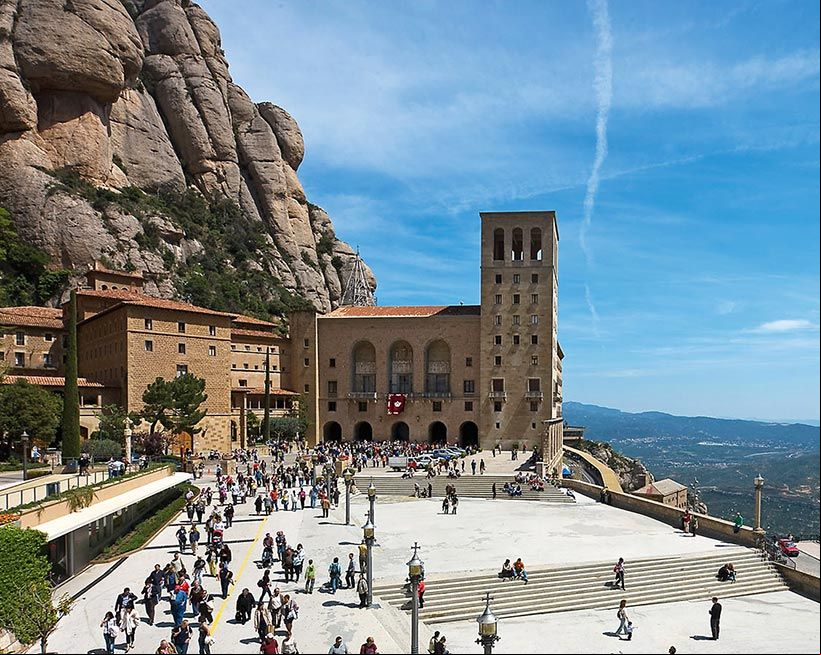 Barcelona provincia Monasterio de Montserrat