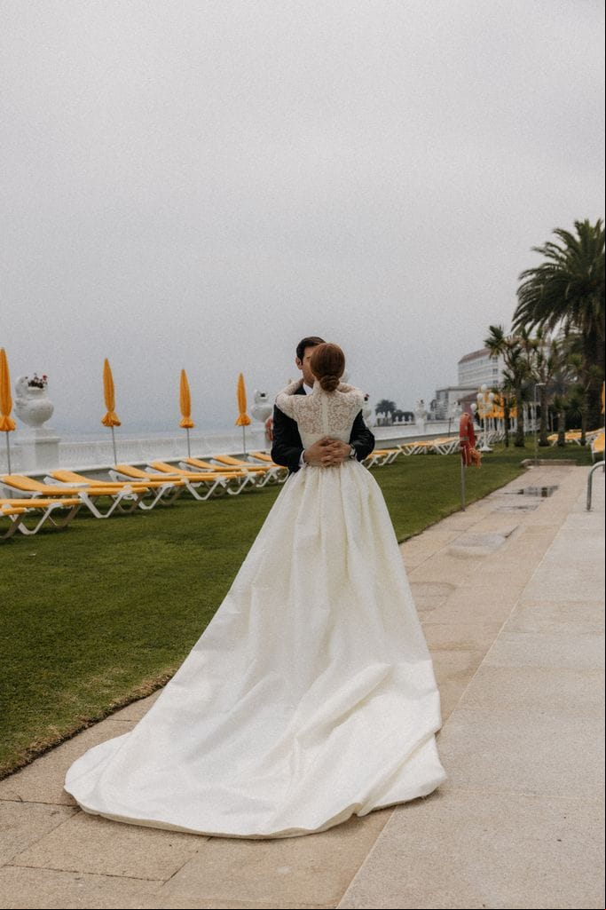 Look de novia inspirado en Grace Kelly