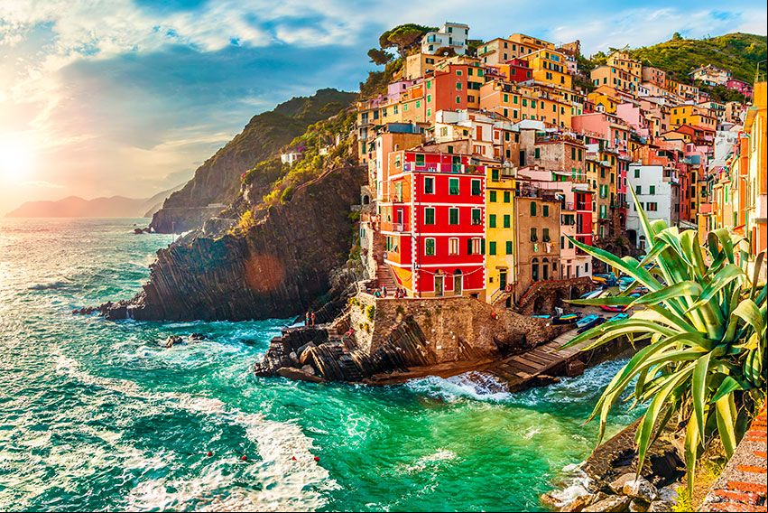 Riomaggiore cinque terre italia pueblos