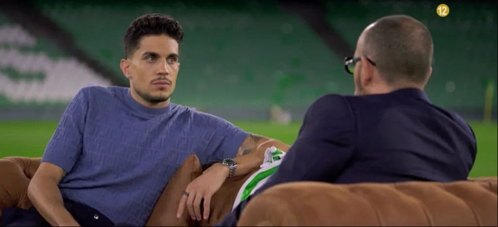 Marc Bartra en Viajando con Chester, el programa de Risto Mejide en Cuatro