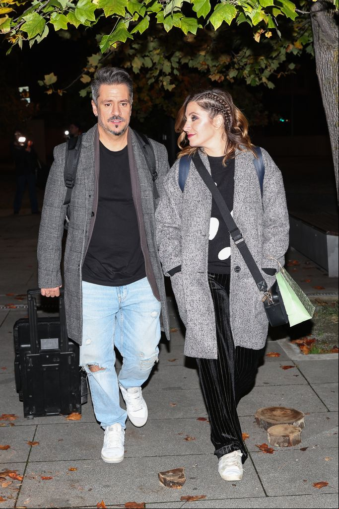 Leire Martínez y Antonio Velázquez in Pamplona