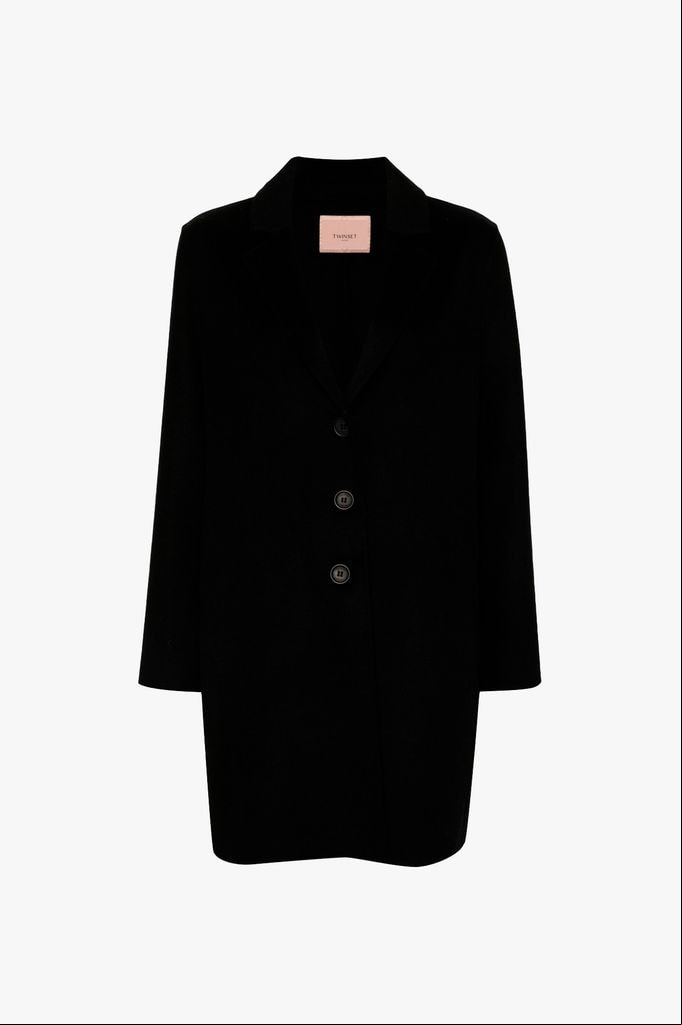 Abrigo negro de Twinset