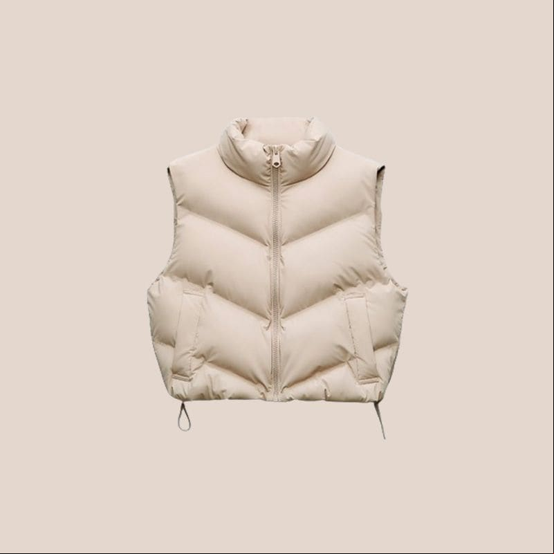 chaleco acolchado mujer zara