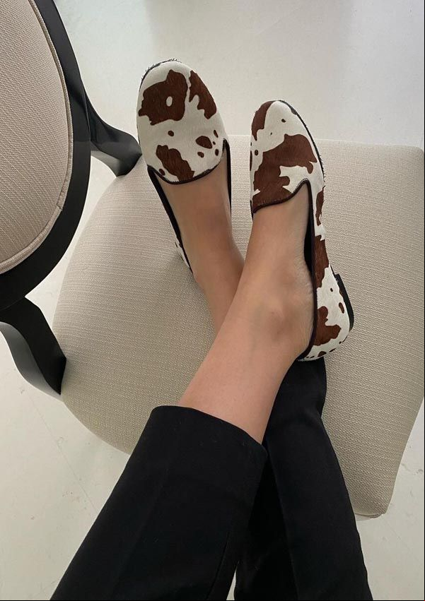 sofia paramio zapatillas cuple vaca