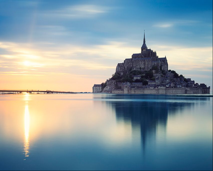 mont saint michel francia