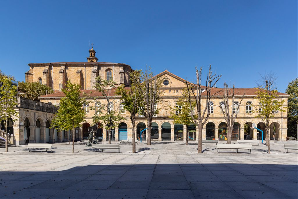 Antiguas escuelas, en Gernika-Lumo, Vizcaya, País Vasco