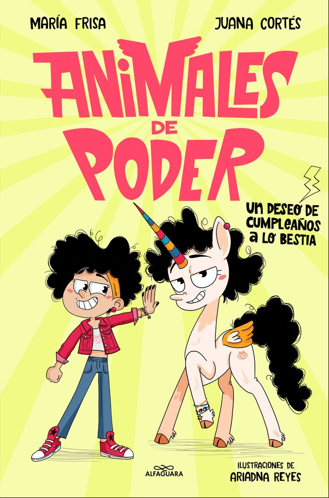 ‘Animales de poder 1 - Un deseo de cumpleaños a lo bestia', de Juana Cortés y María Frisa