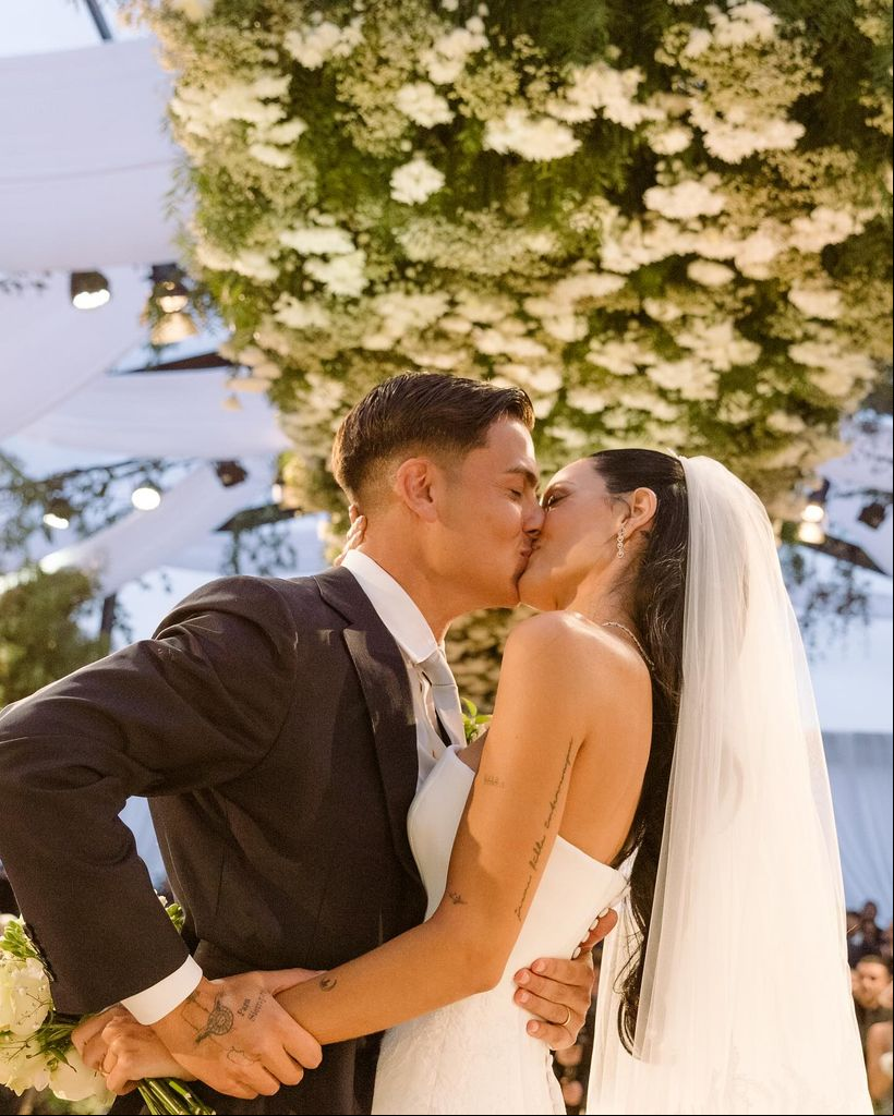 Paulo Dybala y Oriana Sabatini.