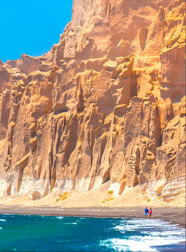 Playa de Vlychada, Santorini