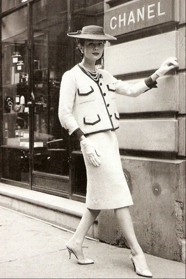 chanel traje