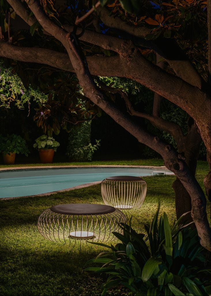 Iluminación de exterior con lámparas de Vibia