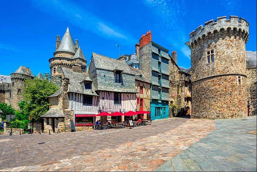 vitre pueblos medievales francia
