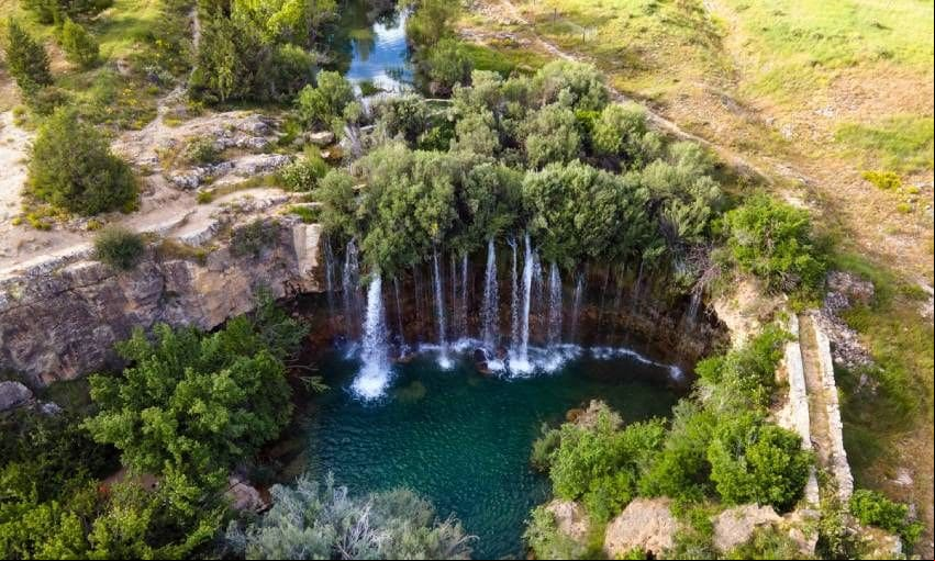 cascada del molino de san pedro albarracin teruel