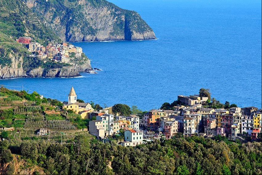 Corniglia cinque terre italia pueblos