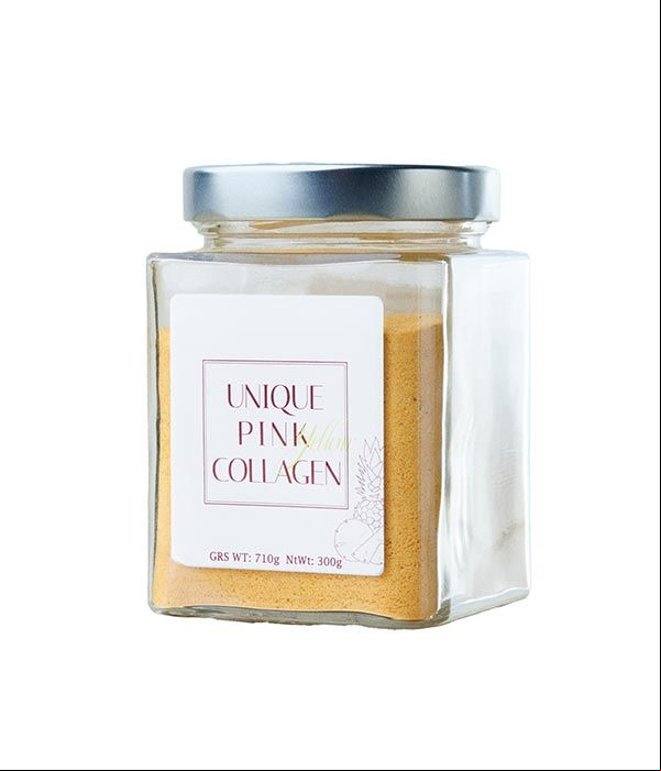Unique Yellow Pink Collagen