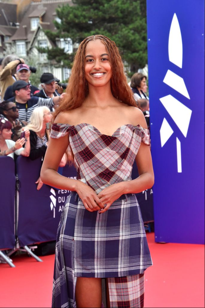 Malia Obama en el Deauville American Film Festival