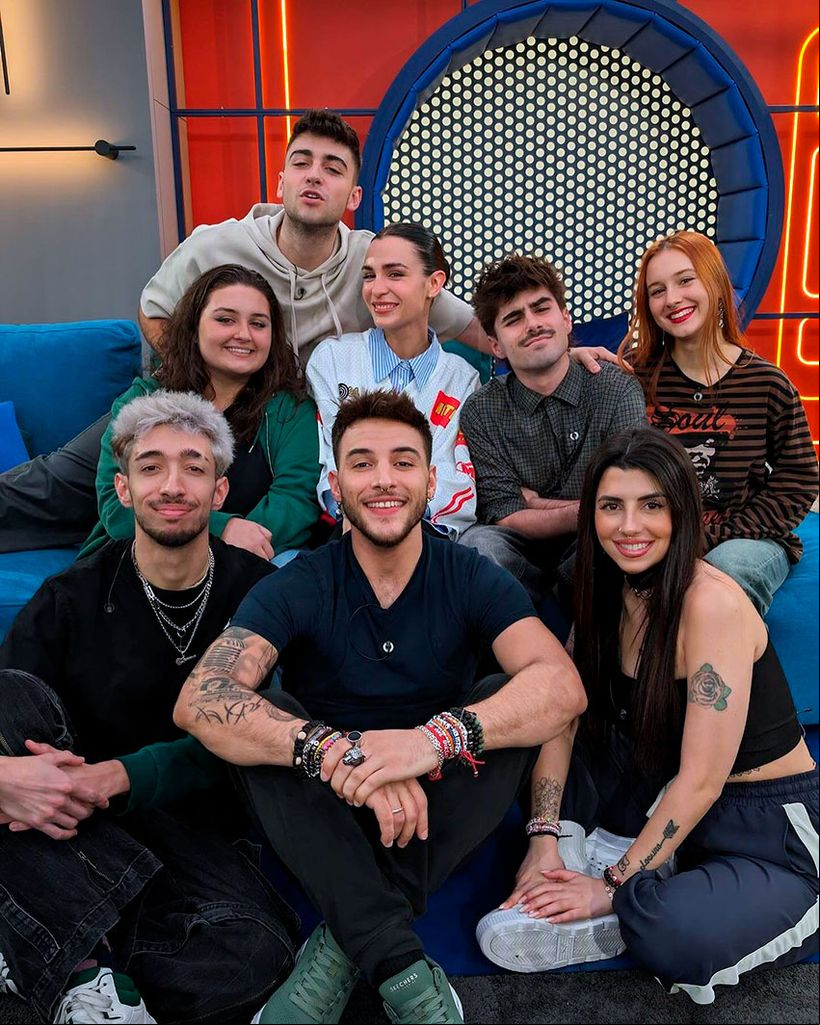 Natalia Lacunza visita a los chicos de la academia de Operación Triunfo 2023