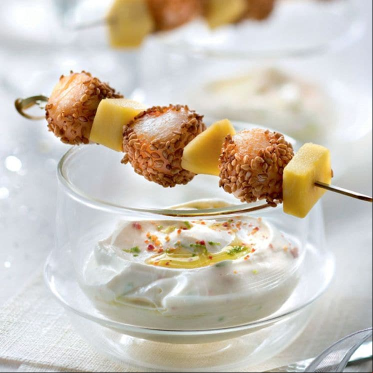 brocheta mango