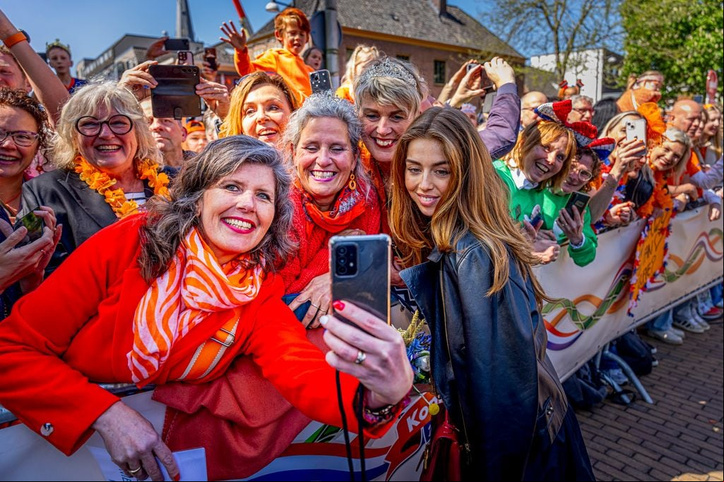 Princess Alexia of the Netherlands celebrates King's Day on April 26, 2025 in Doetinchem