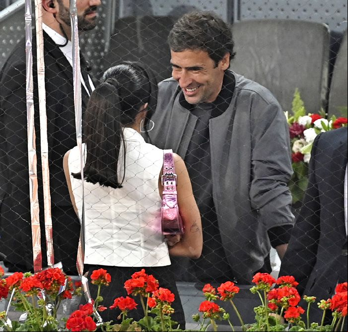 Aitana a Miguel Bernardeau coinciden en Madrid