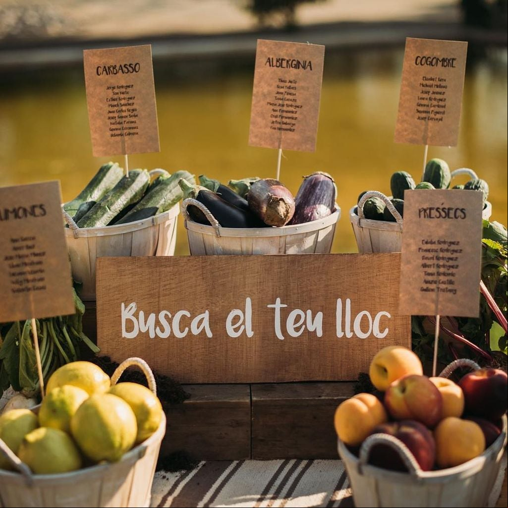 Seating plan frutas y verduras mercado