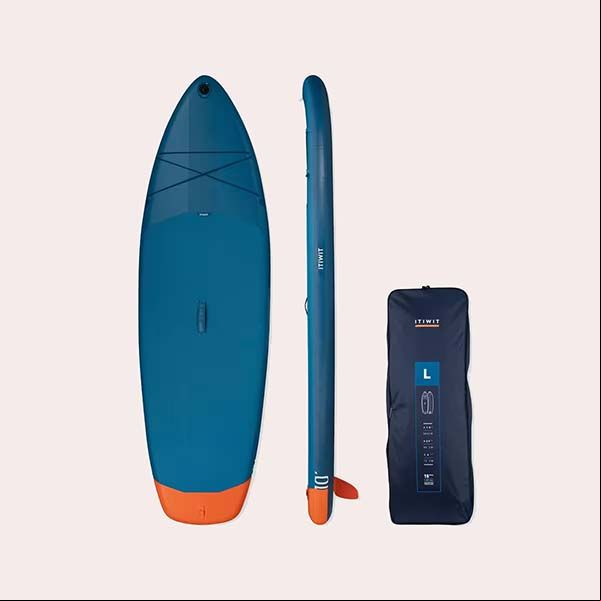 Tabla 'Paddle Surf' Hinchable (<130 kg) 1 o 2 Personas 10' Itiwit Azul en Decathlon