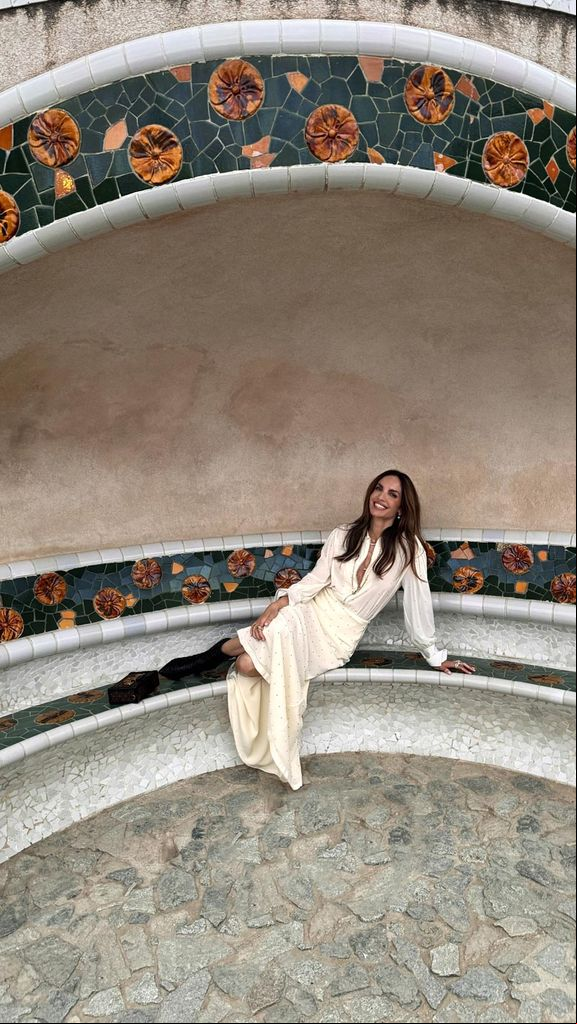 Eugenia Silva, impresionante en el desfile de Louis Vuitton en Barcelona con su look