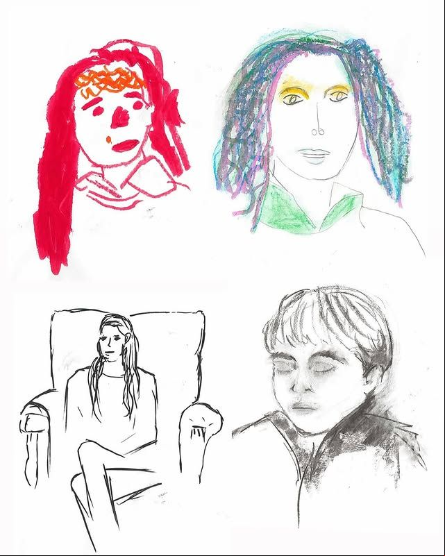 Estos son los dibujos de los hijos de William y Kate