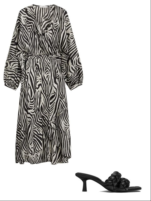 vestido sandalias