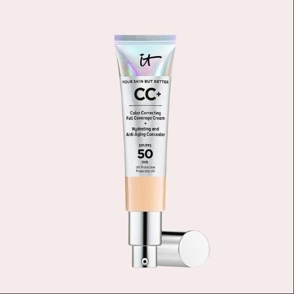 LA MEJOR PARA CORREGIR Y UNIFICAR: CC+ Base De Maquillaje Cobertura Total de It Cosmetics