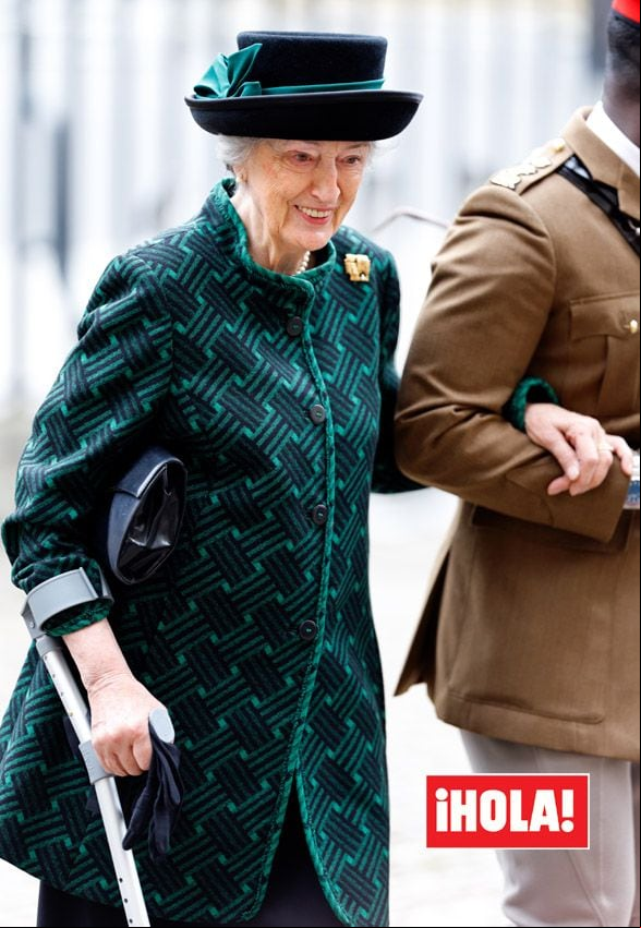 Lady Susan Hussey, madrina del príncipe Guillermo