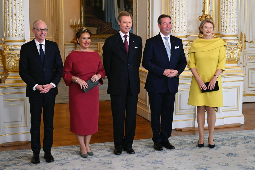 Ceremonia de traspaso de poderes entre el Gran Duque de Luxemburgo