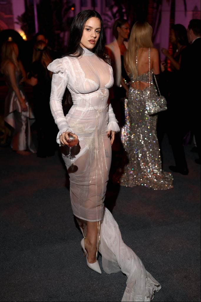 Rosalía en la fiesta de los Oscar 2025