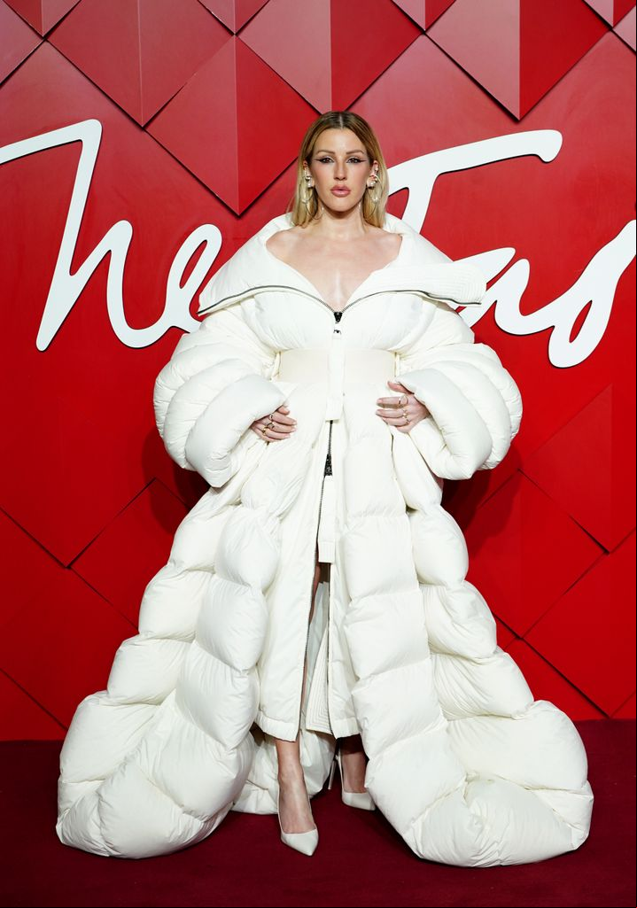 Ellie Goulding attends the Fashion Awards